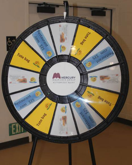 Another Wheel Customized by Mercury Insurance