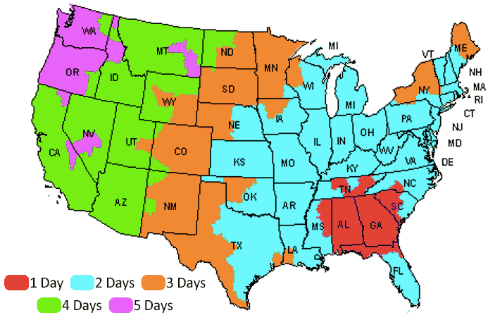 Shipping Map