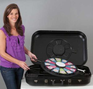 Medium Prize Wheel and Travel Case